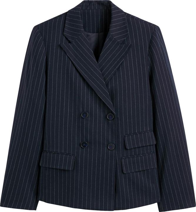 Marine, Cream white striped