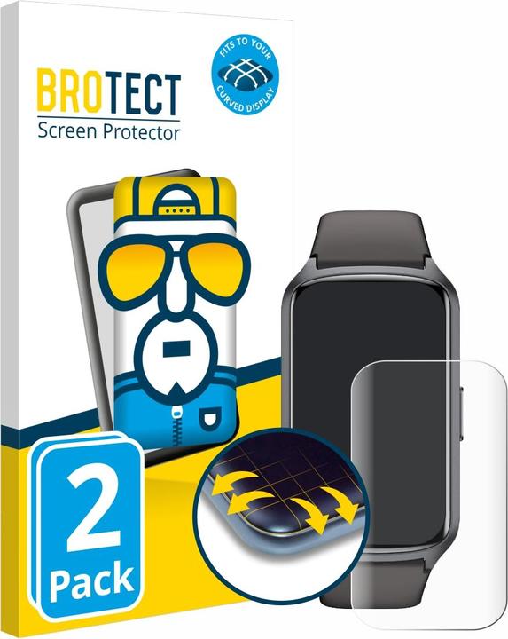 Produktbild BROTECT Fullscreen Schutzfolie Displayschutz Folie Klar Transparent