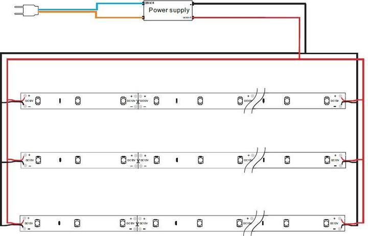 Produktbild Synergy 21 LED Flex Strip neutralweiss DC12V 12W IP20 (Neutralweiss, 500 cm, Indoor)