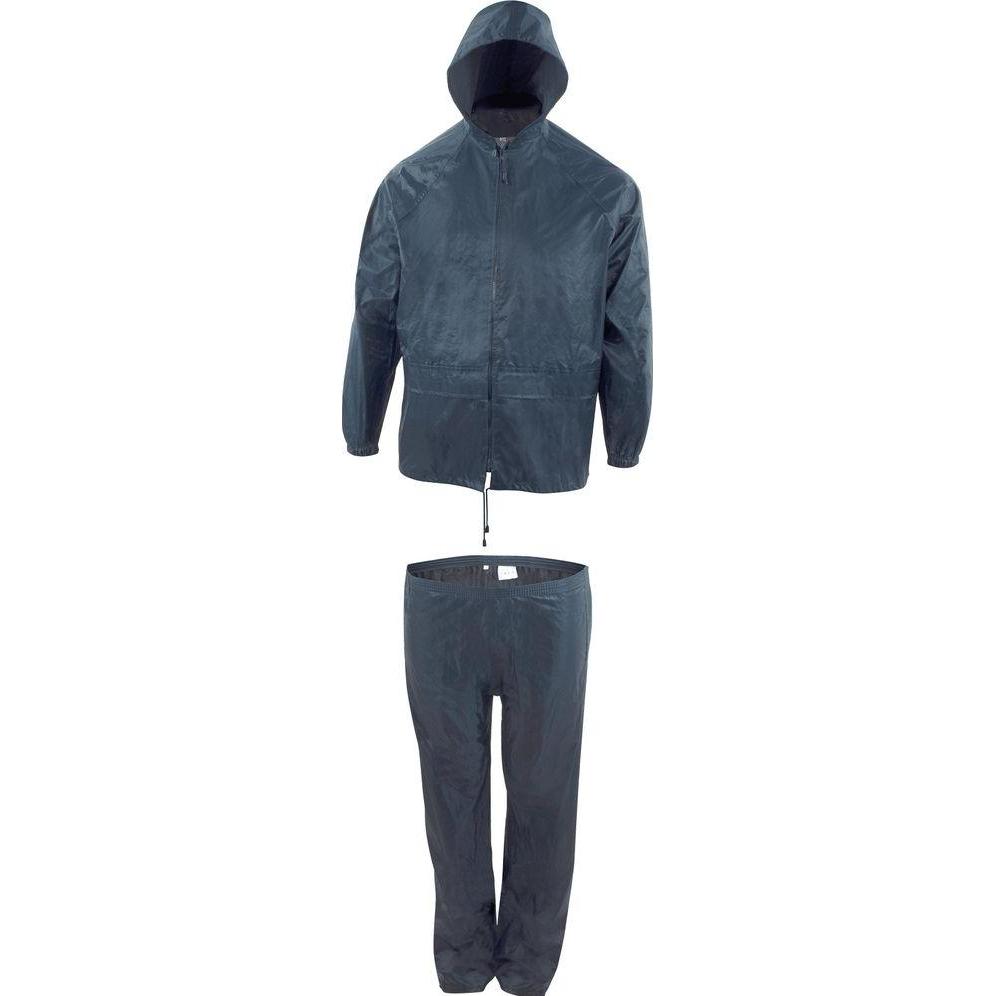 Thumbnail - Fortis, Unisex, Outdoorhose, Regen-Set (XL), Blau, XL