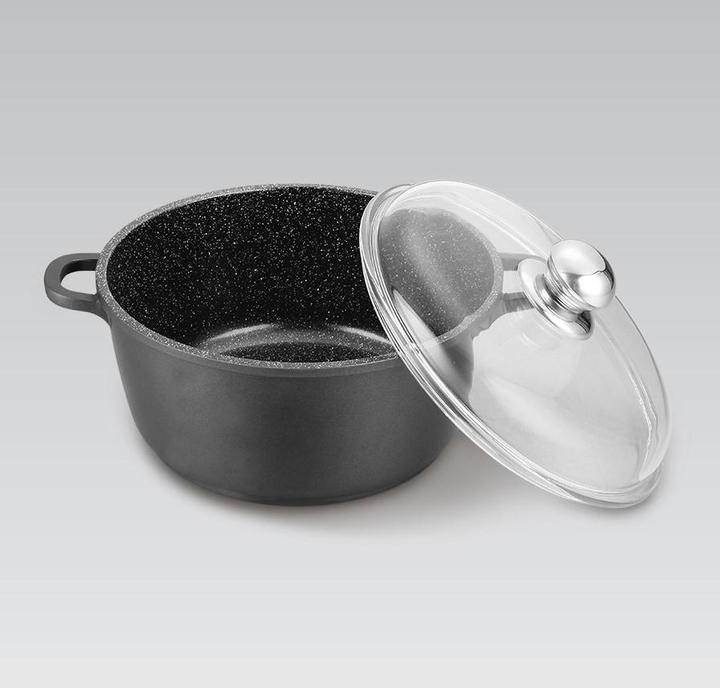 Immagine prodotto Maestro Garnek z pokrywką 16 cm 1 0 l MR-4616C (16 cm, Pentola, Alluminio)