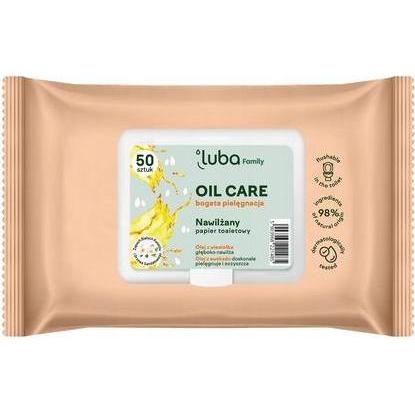 Luba, Igiene intima, Family Oil Care Moisturizing Toilet Paper 50 Sheets (Lozione per il lavaggio intimo)
