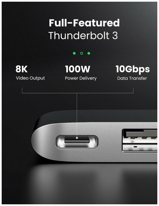 Produktbild Ugreen 6-in-2 (USB-C, 6 Ports)