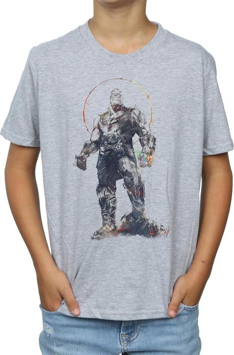 Produktbild Avengers Infinity War Thanos Sketch TShirt Jungen (152, 158)