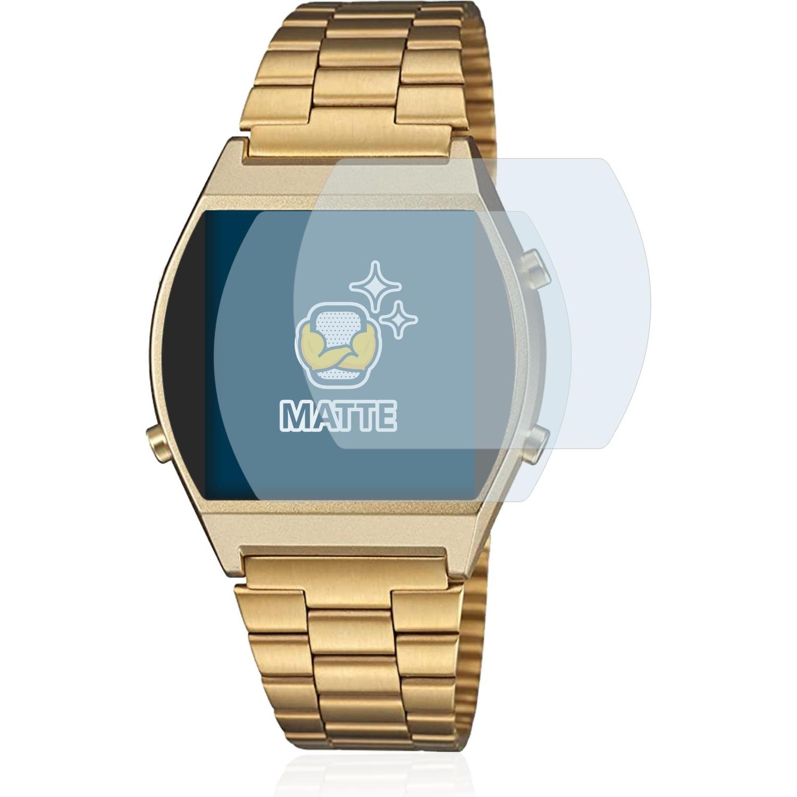 Thumbnail - BROTECT Entspiegelungs-Schutzfolie Displayschutz Matt, Smartwatch Schutzfolie, Grau