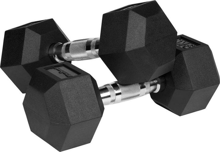 Immagine prodotto Rebel Manubri in ghisa gommata HEX 2x9 kg ACTIVE