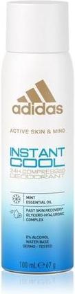 Image du produit adidas Instant Cool Deodorant - Déodorant rafraîchissant au parfum de menthe pour femmes (Spray, 100 ml)