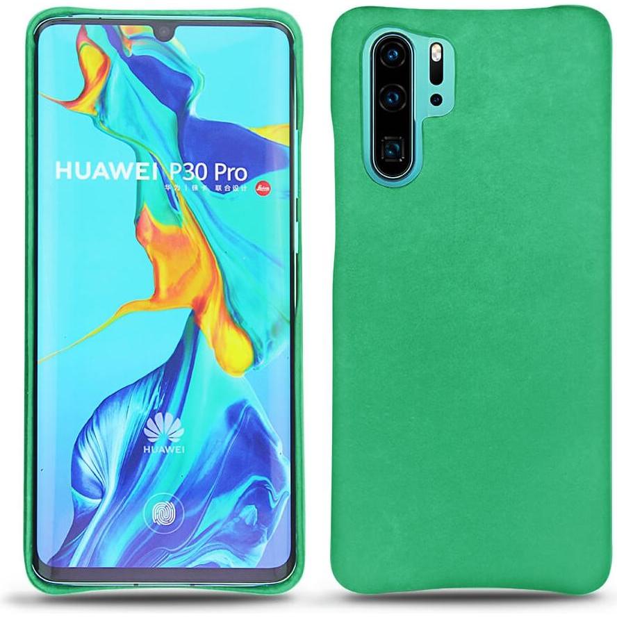 Noreve Lederschutzhülle (Huawei P30 Pro), Smartphone Hülle, Grün