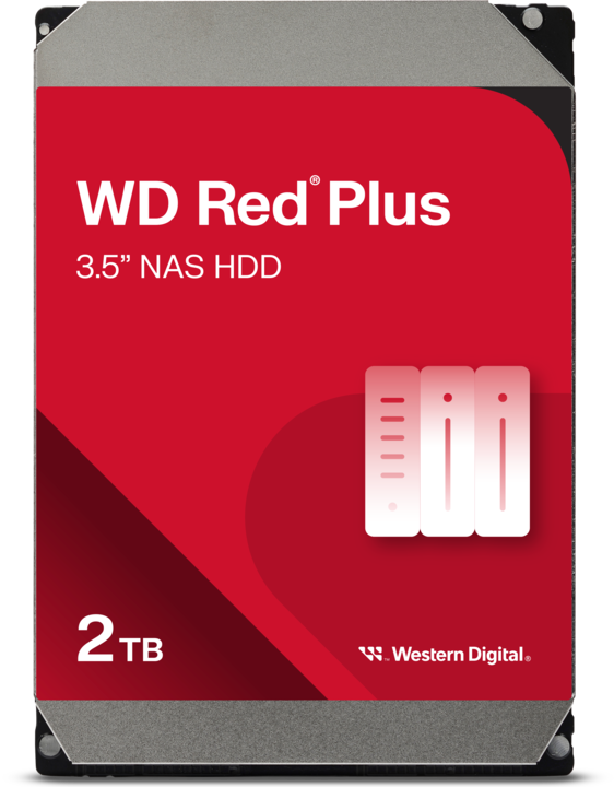WD Red Plus (2 TB, 3.5", CMR)