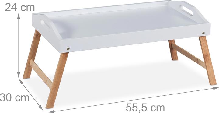 Produktbild Relaxdays Betttablett