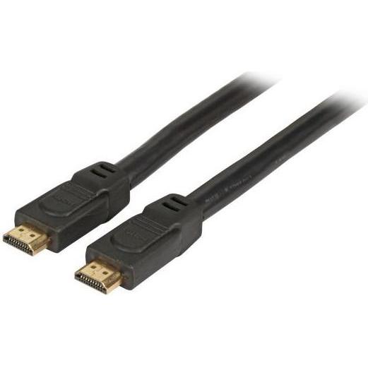 EFB Elektronik HighSpeed HDMI+ Kabel with Ethernet 4K60Hz A-A St-St, 7,5m, schwarz Unterstützt Ultra HD / 4K 60Hz V (7.5...