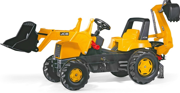 Image du produit Rolly Toys Chargeuse-pelleteuse JCB Trac avec chargeur frontal et pelleteuse
