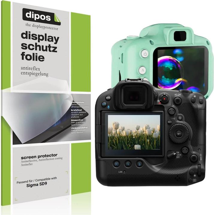 Produktbild Dipos Schutzfolie Matt für Sigma SD9 (Displayschutz)