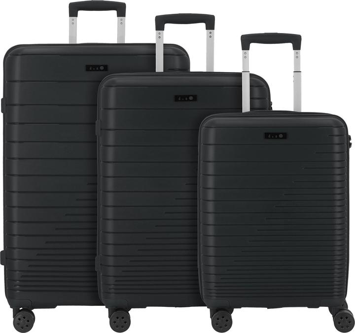 Immagine prodotto D&N Travel Line 4600 set di valigie a 4 ruote 3 pezzi (195 l)