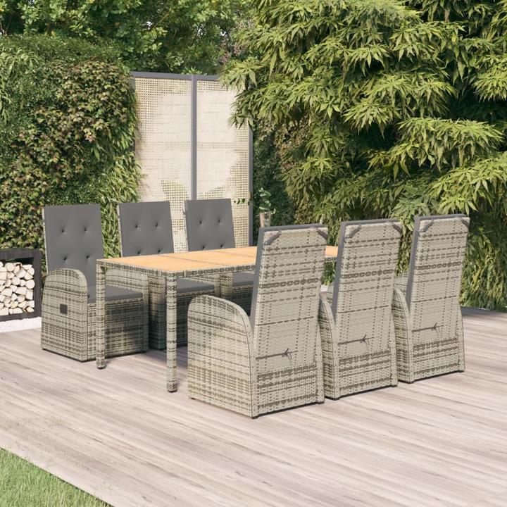 Produktbild vidaXL Garten Essgruppe (190 x 90 x 75 cm)