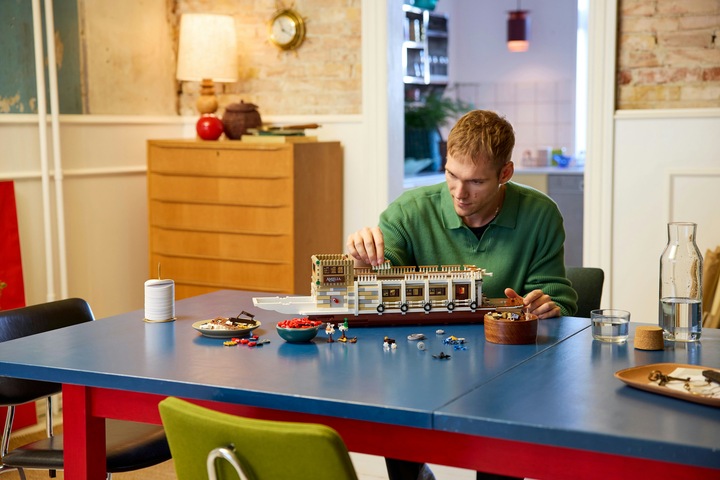 Actual product image LEGO Flussraddampfer (21356, LEGO Ideas, LEGO Rare Sets)