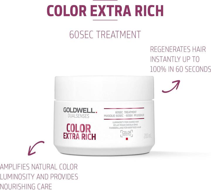 Produktbild Goldwell Color Extra Rich 60sec Treatment (200 ml)