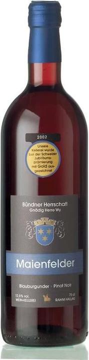 Strada Maienfelder AOC Blauburgunder Gnädig Herre Wy (1 x 75 cl, 2019)