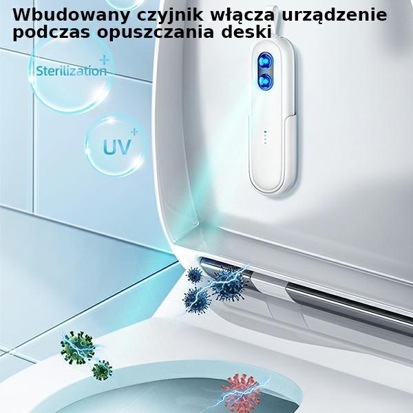 Produktbild Usams Lampa do dezynfekcji toalety UVC reczna sterylizator bialywhite ZB210XDH