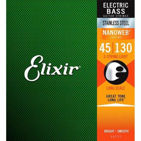 Gore Wear Elixir 14777 St.Steel Bass 5Str. 045/130 (5 x, Gitarre, 0.05"), Saiten