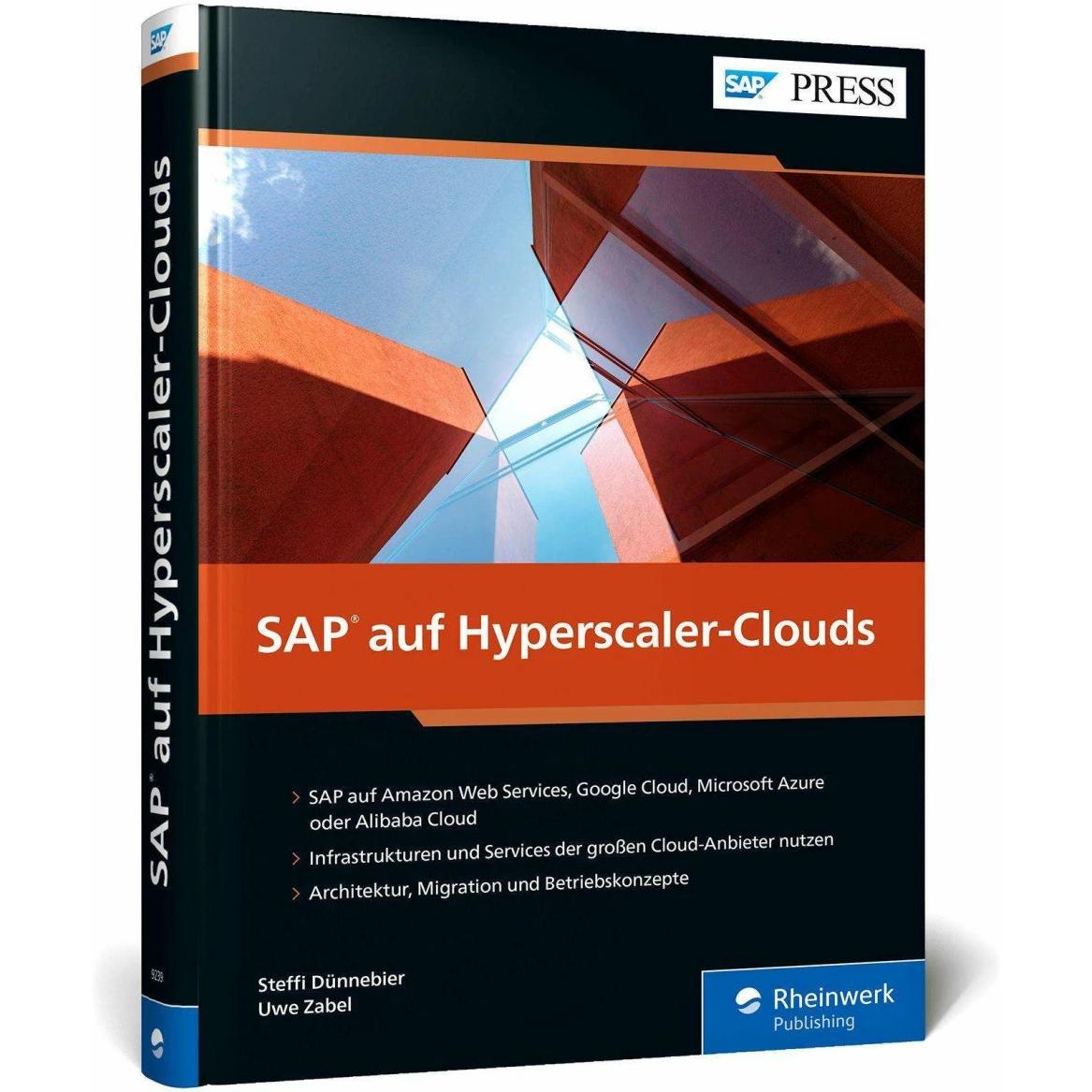 Thumbnail - SAP auf Hyperscaler-Clouds, Fachbücher von Steffi Dünnebier, Uwe Zabel