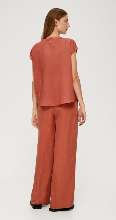 Image du produit s.Oliver Bluse Bluse mit Tunika-Ausschnitt (40)