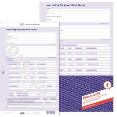 Avery Mietverträge für Gewerberäume (2874)