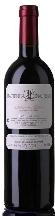 Produktbild Hacienda Monasterio Tinto RESERVA Ribera del Duero DO (1 x 75 cl, 2019)