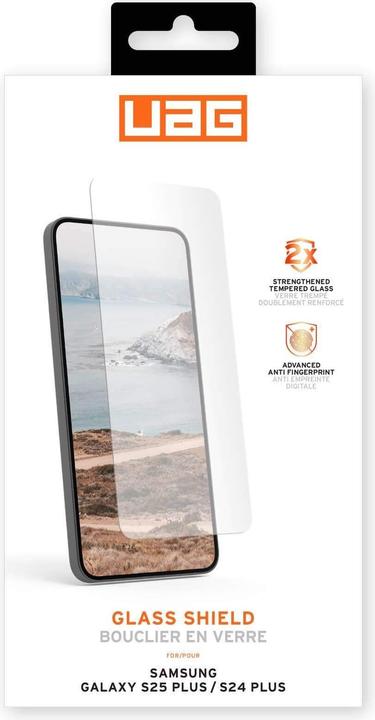 Produktbild UAG Urban Armor Gear Samsung Ron Glass Shield Not Applicable (24447011NA) (1 Stk., Samsung Galaxy S24+, Samsung Galaxy S25+)