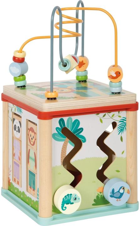Actual product image small foot Motor Activity Cube "Jungle Friends"