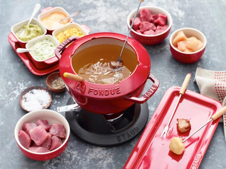 Produktbild Staub Fondue Set (Fondue Bourguignonne, Käsefondue)