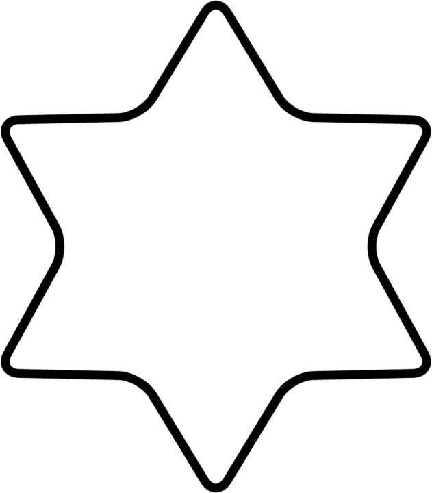 Kaiser Stern 6-zackig