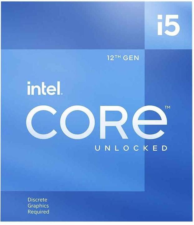 Productafbeelding Intel Core i5 12600KF LGA1700 Cache (LGA 1700, 4.90 GHz, 10 -Core)