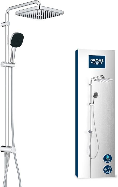 Immagine prodotto Grohe Vitalio Comfort 250 Flex Duschsystem mit Umstellung, Reno-Set, Länge 920mm, wassersparend, chrom