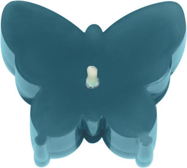 Immagine prodotto hobbytime Candela tealight a forma di farfalla. 3pcs 50x40x20mm con stoppino