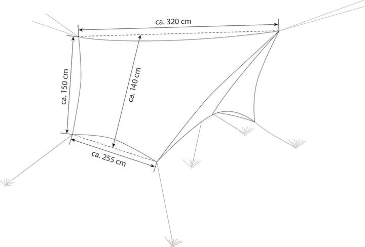 Actual product image Amazonas Tarp Adventure Wing Tarp