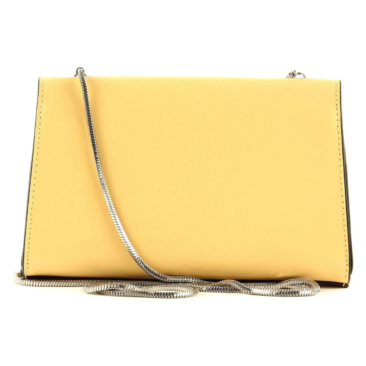 Seidenfelt, Damen, Handtasche, Risor, Gelb