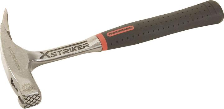 Actual product image Peddinghaus XStriker' all-steel roofing hammer with plastic handle (950 g)