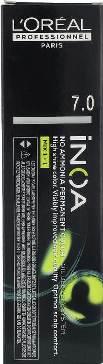 Actual product image L'Oréal Paris L'Oreal Inoa Coloration D'Oxydation Ammonia Free (7.0 Medium blonde Intensive)