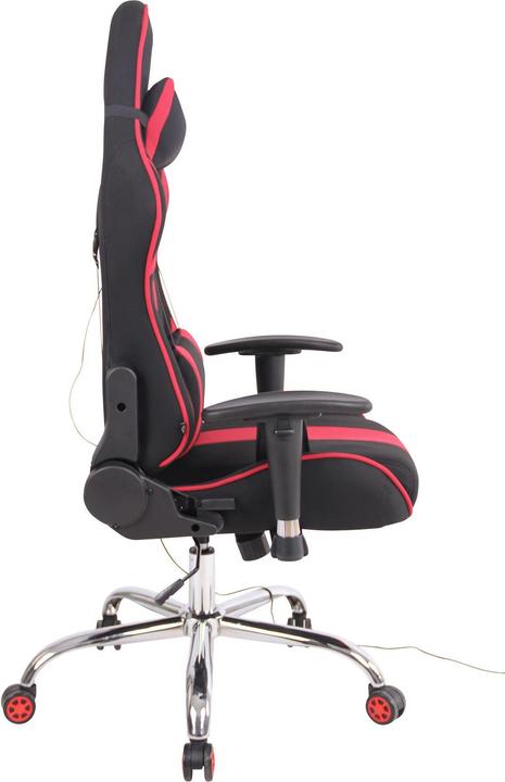 Actual product image CLP Limit XM office chair fabric, black/red