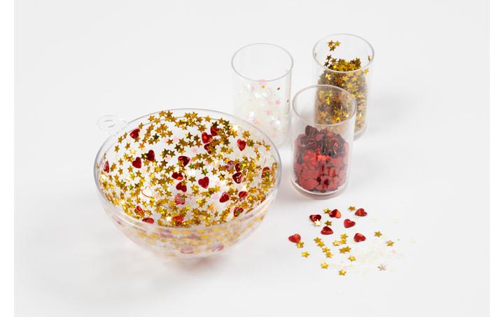 Immagine prodotto Creativ Company Set di palline di Natale con paillettes