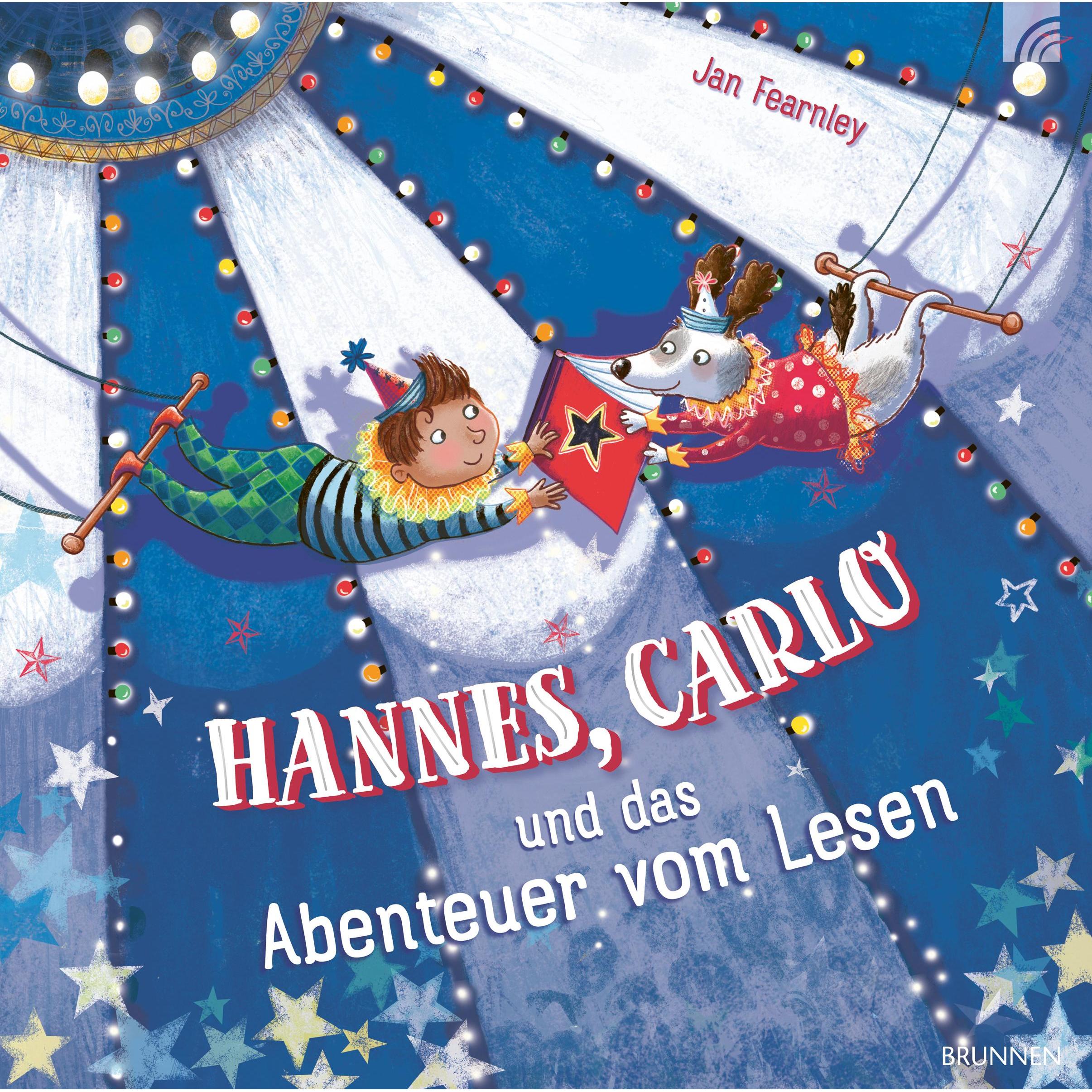 Hannes, Carlo und das Abenteuer vom Lesen, Kinderbücher von Jan Fearnley