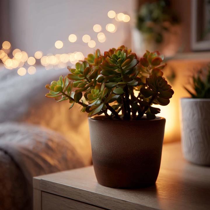 Produktbild Plant in a Box Crassula ovata 'Sunset' - Jadepflanze (15 cm)