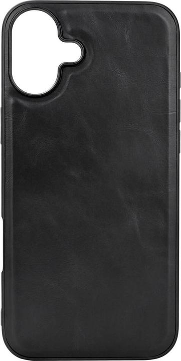 Productafbeelding Buffalo Leather Backcover MagSeries - iPhone 16 Plus Black (Apple iPhone 16 Plus)