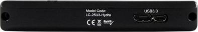 Actual product image LC-Power LC-25U3-Hydra (2.5")