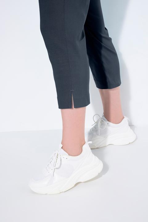 Immagine prodotto Ulla Popken Pantaloni di bengalina elasticizzata, lunghi fino al polpaccio, con cintura elastica (58)