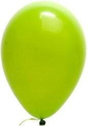 Produktbild Unique Luftballons hellgrün / limette NEON (10x)