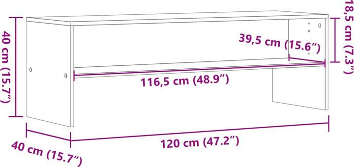 Produktbild VidaXL Bero (120 x 40 x 40 cm)