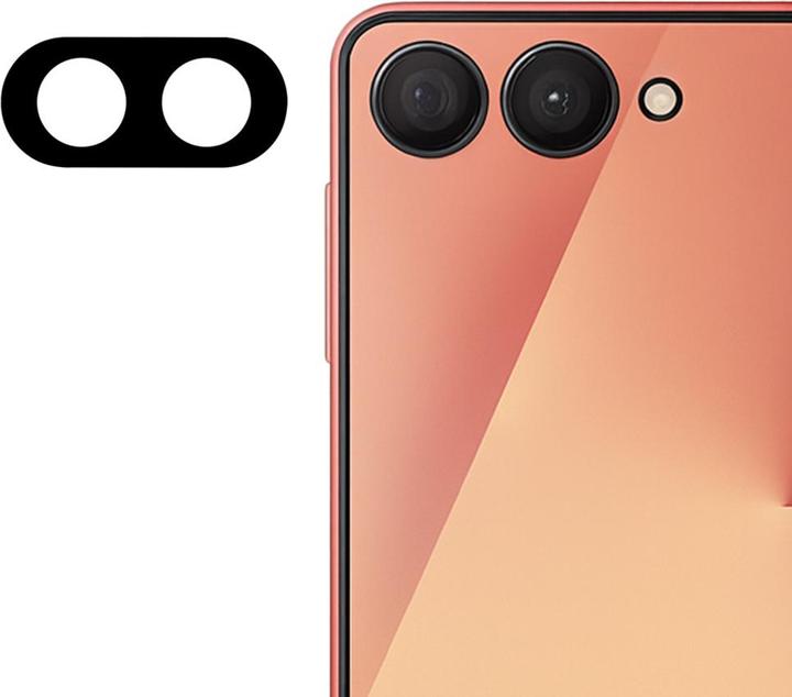 Image du produit Techsuit - Full Camera Glass - Samsung Galaxy Z Flip7 - Black (Samsung Galaxy Z Flip7)