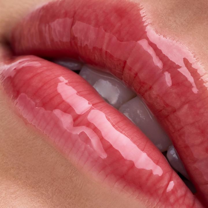 Actual product image Catrice Peptide Bliss Glossy Lip Balm (#A8001C)